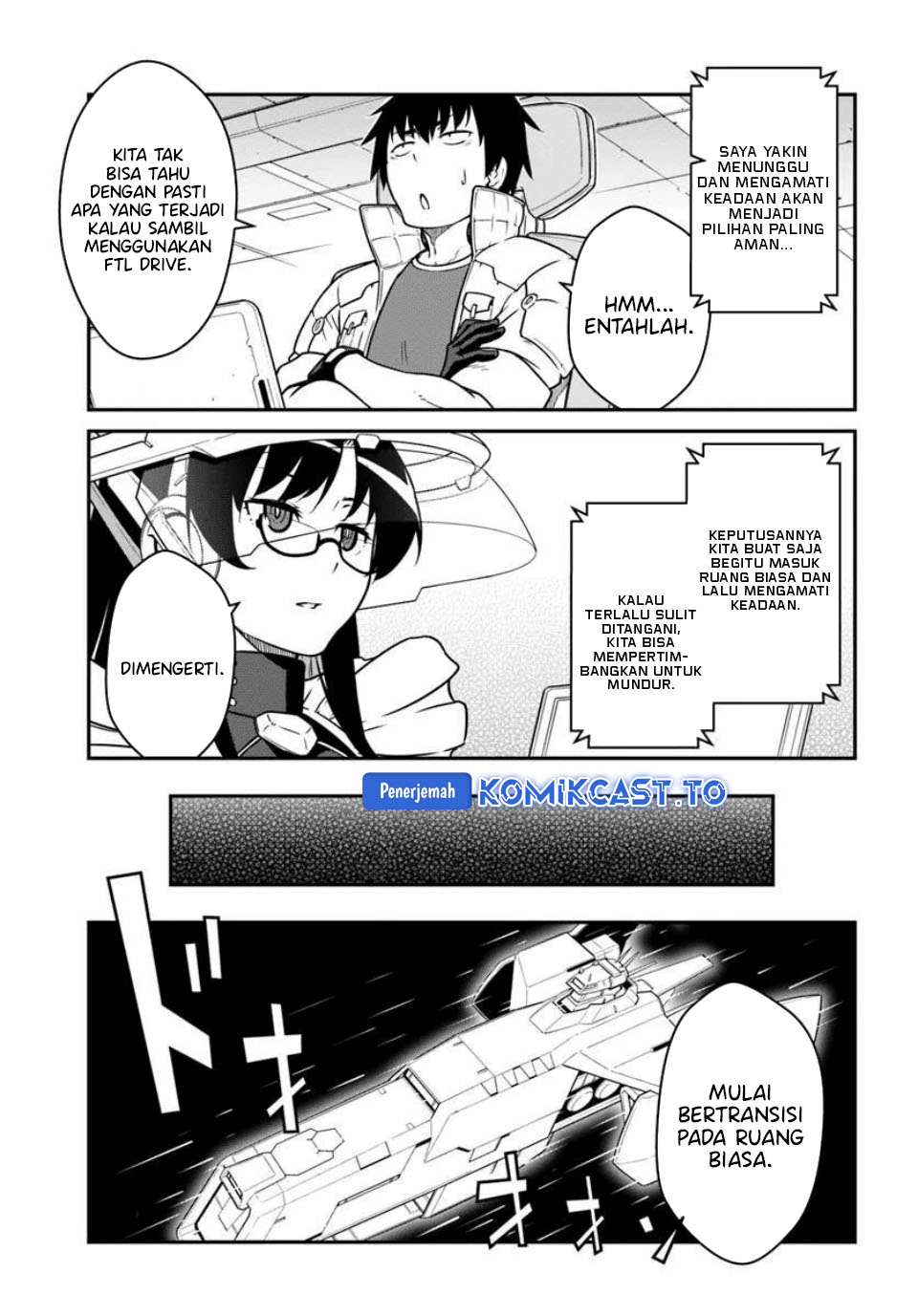 Mezametara Saikyou Soubi to Uchuusen-mochi datta no de Chapter 51.1 Bahasa Indonesia